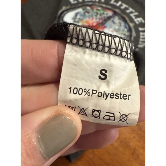 Bob Marley Three Little Birds‎ Shirt Small Women’s Grey Tree Long Sleeve Rainbow - Picture 8 of 9